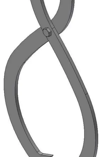 Holzzange 65 cm