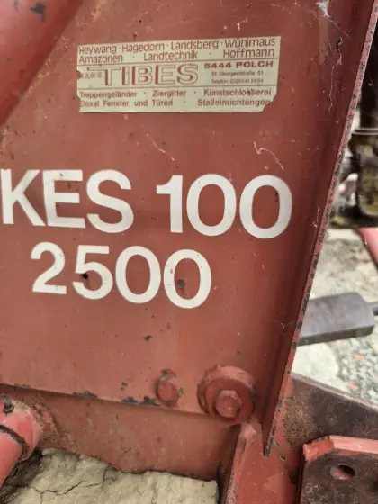 Vrtalkasta brana KRONE KES 100/2500