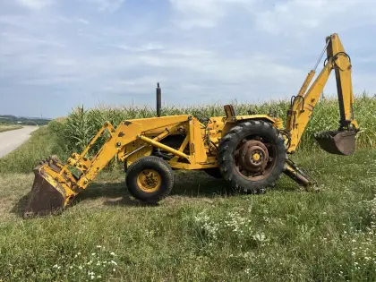 Baggerschaufel für MF3303 MF50 Baggerlader Traktor agger