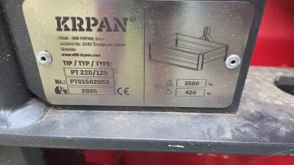 Krpan Kippmulde 220/125 dw
