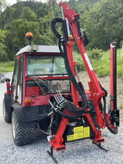 Wie neu. Auselger Boxer HSC 160 Heckenschneider