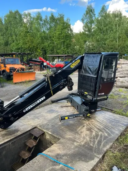 Palfinger Epsilon TL 17, neuwertiger Kran, Holzkran
