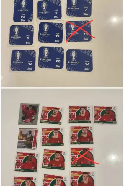 126 Topps UEFA EURO 2024 Germany Sticker, Komplettpaket