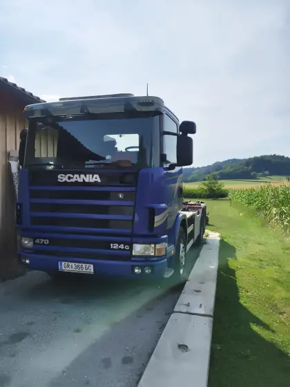 Abrollkipper Scania 470