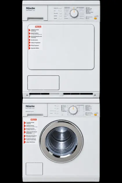 Miele Waschmaschine W308, Trockner T252C