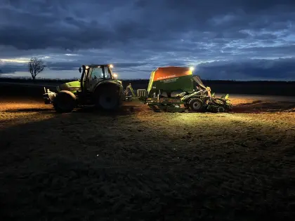 Lohnanbau Mulch, Direktsaat