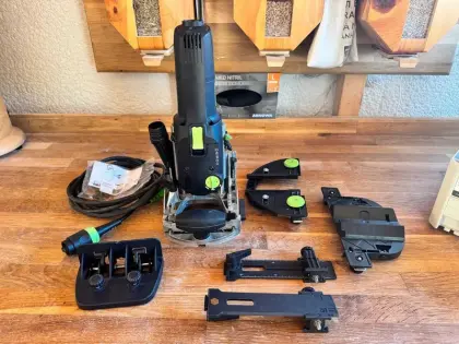 Dübelfräse Festool DOMINO DF 500 Q-Plus, Dübelsortiment