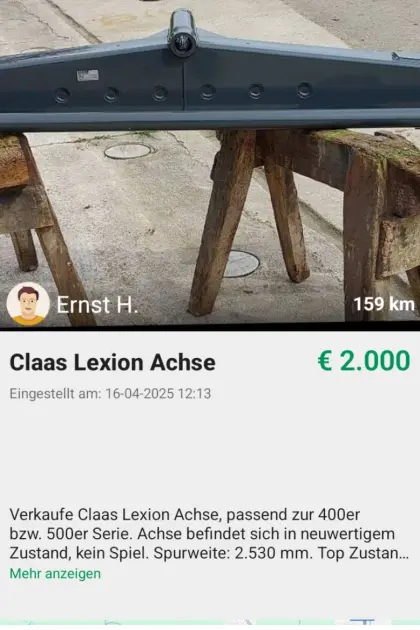 Suche den Verkäufer