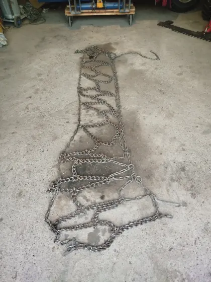 Schneeketten (2 Stk.) für Reifen 320/85 R 32