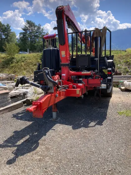 Kipper mit Kran, Fassi F95 B.0.24 E Active