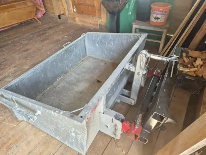 Heckschaufel für Traktor oder Radlader
