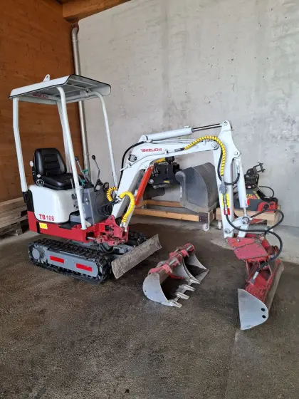Takeuchi TB108 Bagger Minibagger