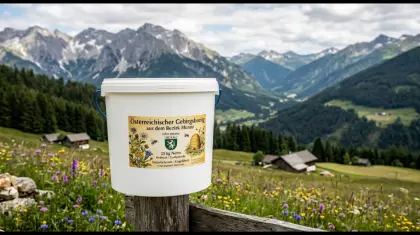 Österreichischer Gebirgshonig aus dem Bezirk Murau (25 kg Ho