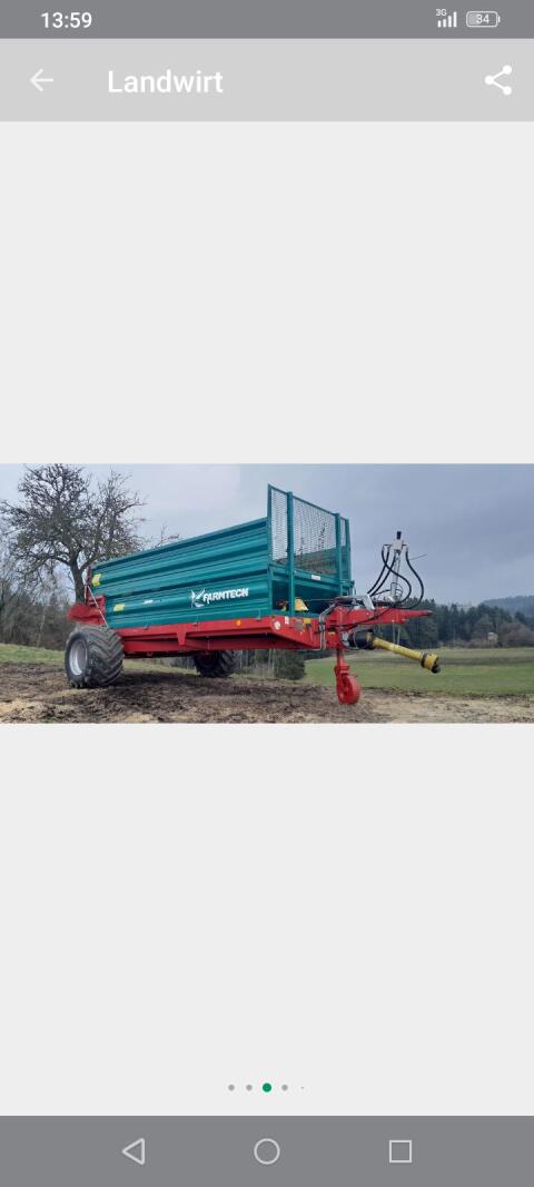 Verkaufe Miststreuer Farmtech Minifex 550