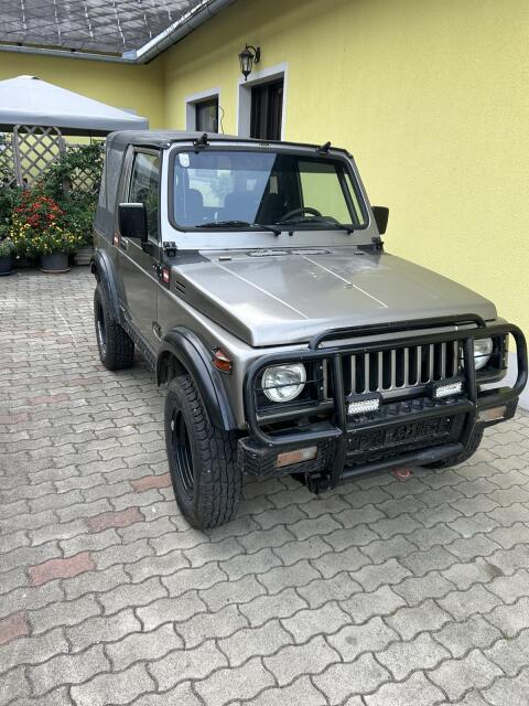 Suzuki SJ413 Samurai mit Einspritzermotor, Umbau, Diffsperre