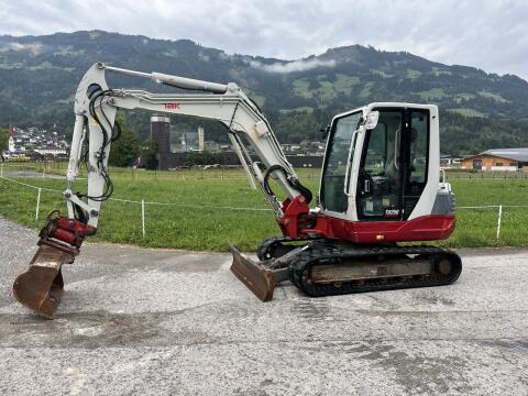 Takeuchi TB250 Bagger Powertilt Zentralschmierung