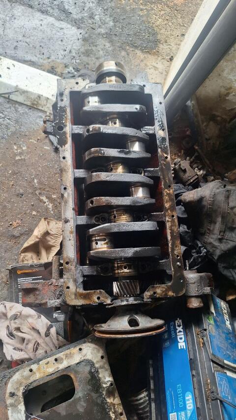 Steyr 50-768 Motor, Teile