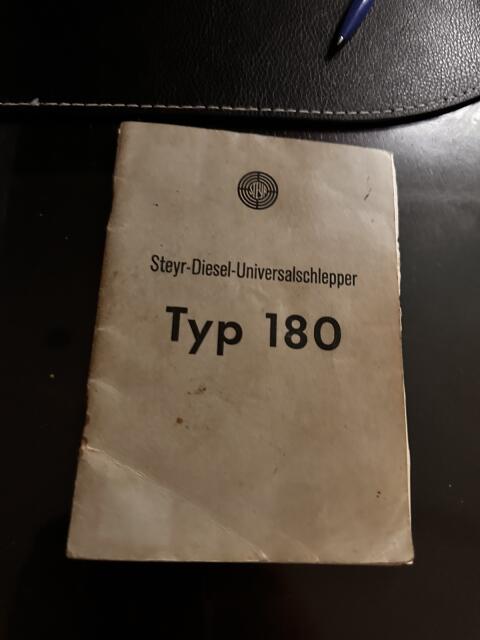 Typenschein Steyr Typ 180