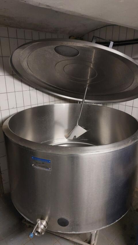 Milchtank 800 l inkl. Kühlung Alfa-Laval RFT