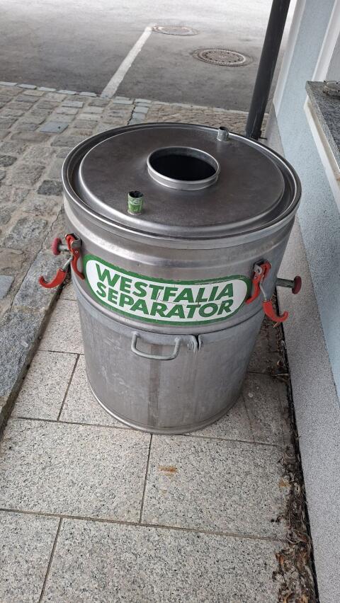 Milchtank 200 l Westfalia Separator