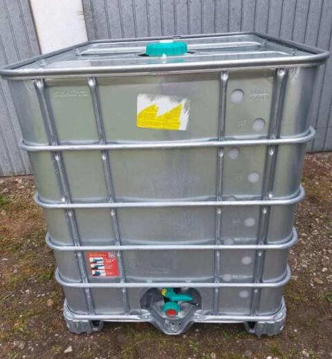 Container IBC mit Metallmantel, lebensmittelecht