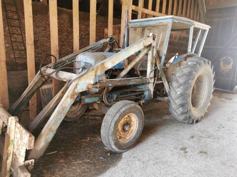 Frontlader Ford Fordson Super Major, Typenschein