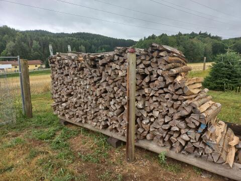 Buchen-Brennholz