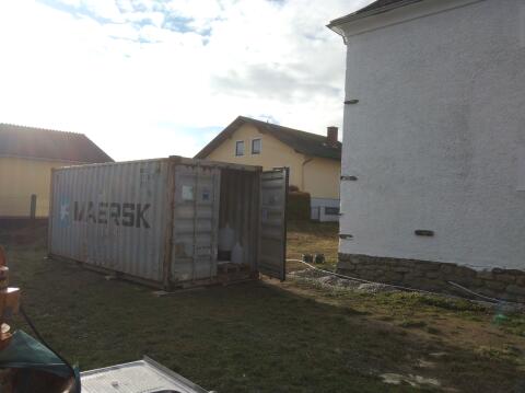 20 Fuß Seecontainer, ideales Lager