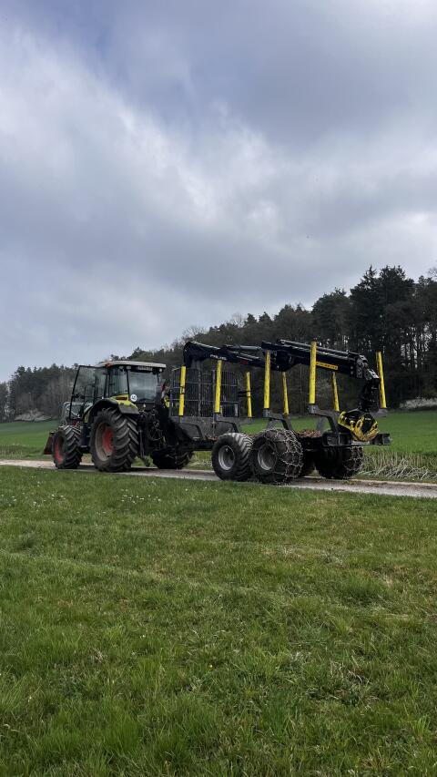 Palms 10U WD 7.86 Black Bruin 14 t Rückewagen