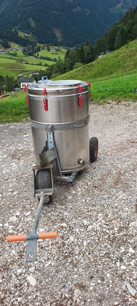 Westfalia Milchtank Typ 400 und WET 150