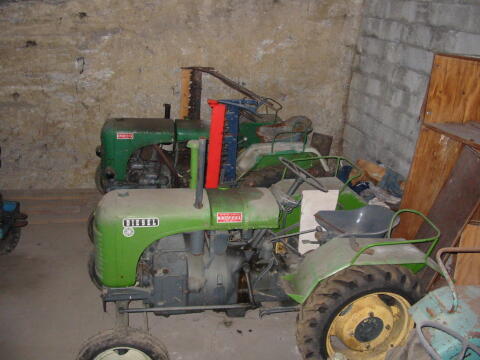 Oldtimer-Traktor Steyr T80 Scheunenfund
