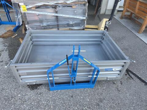 Heckkiste, Kippmulde, mechanisch, 180 cm