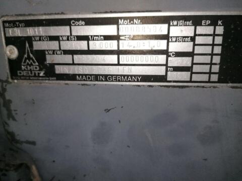 Deutz Motor F3L 1011