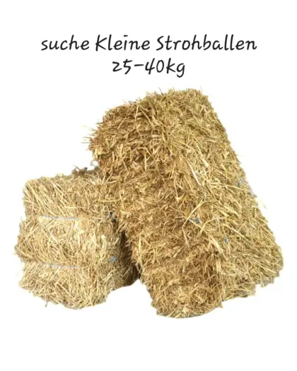 Suche kleine Strohballen