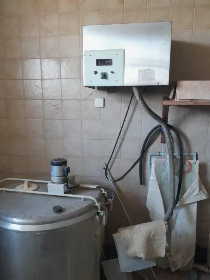 Milchtank, Melktechnik Westfalia Separator
