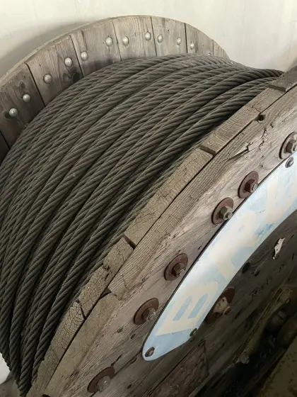 Stahlseil, Tragseil, Dm. 22 mm, 500 m Länge