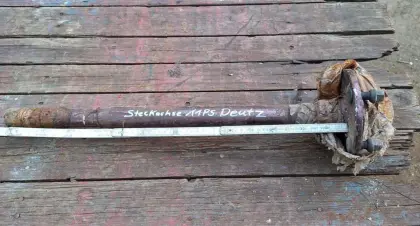 Neue Steckachse 11 PS Deutz