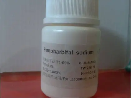 Nembutal Pentobarbital-Natrium zu verkaufen.