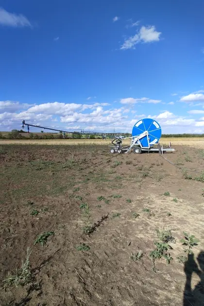 Trommelregner Idrofoglia 540 m, mit Briggs Ausleger R30, Modell G5