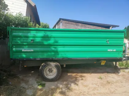 Reisch REDK-60 Einachser Dreiseitenkipper – Top Zustand (REDK-60/REDK-60.L)