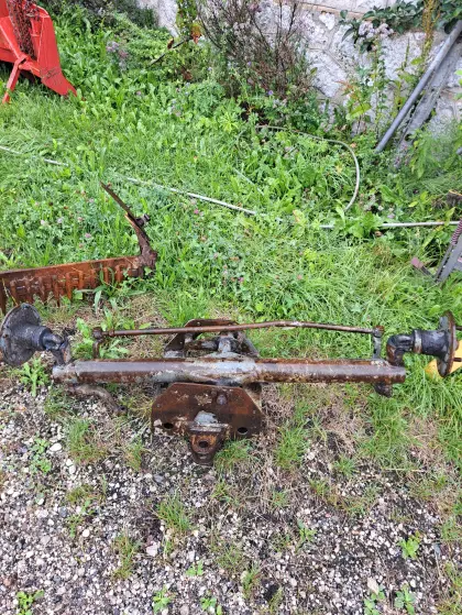 Steyr T80/T84 Vorderachse