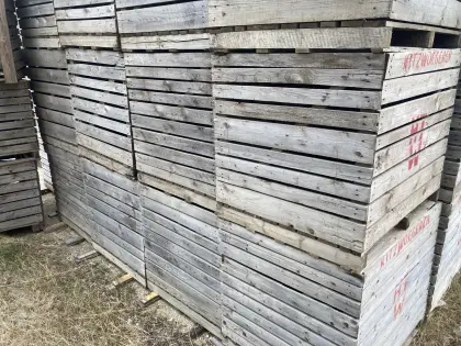 Kartoffelkisten, Kisten, Holzkisten, Zwiebel, Karotten