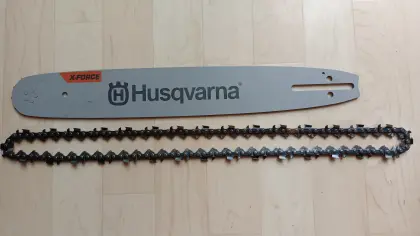 Original Husqvarna Schwert X-F und Original X-Cut Vollmeißelkette, 38 cm