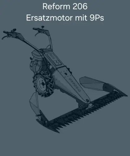 Reform 206 Ersatzmotor mit 9 PS 4-Takt-Benzinmotor