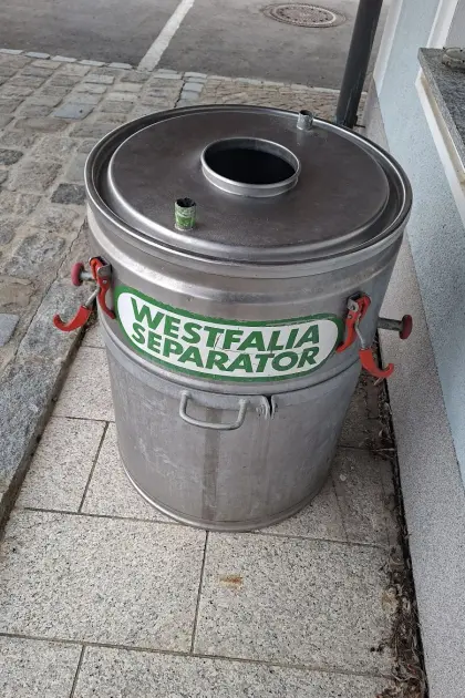 Milchtank 200 l Westfalia Separator