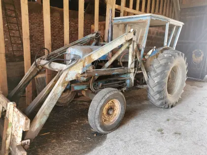 Frontlader Ford Fordson Super Major, Typenschein