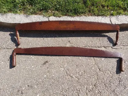 2 Zugsägeblätter