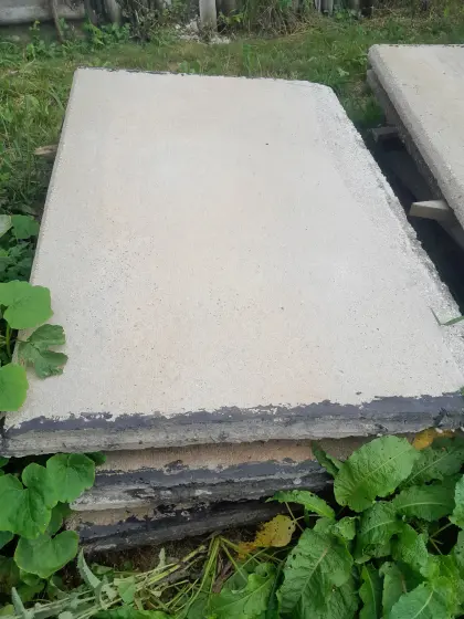 Traunsteinsilo, Fahrsilo, Betonplatten