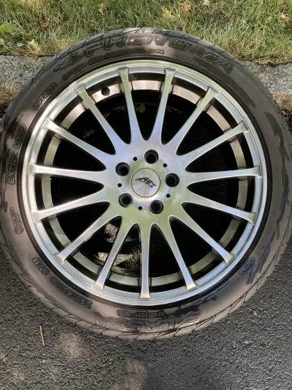Verkaufe 4x AEZ Xylo Leichtmetallfelgen inkl. Reifen, Modell: Xylo