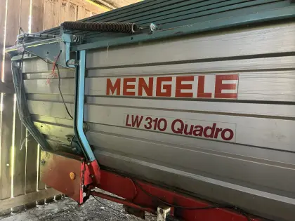 Ladewagen Mengele LW 310 Quadro